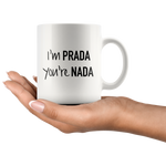 I'm Prada Mug Black