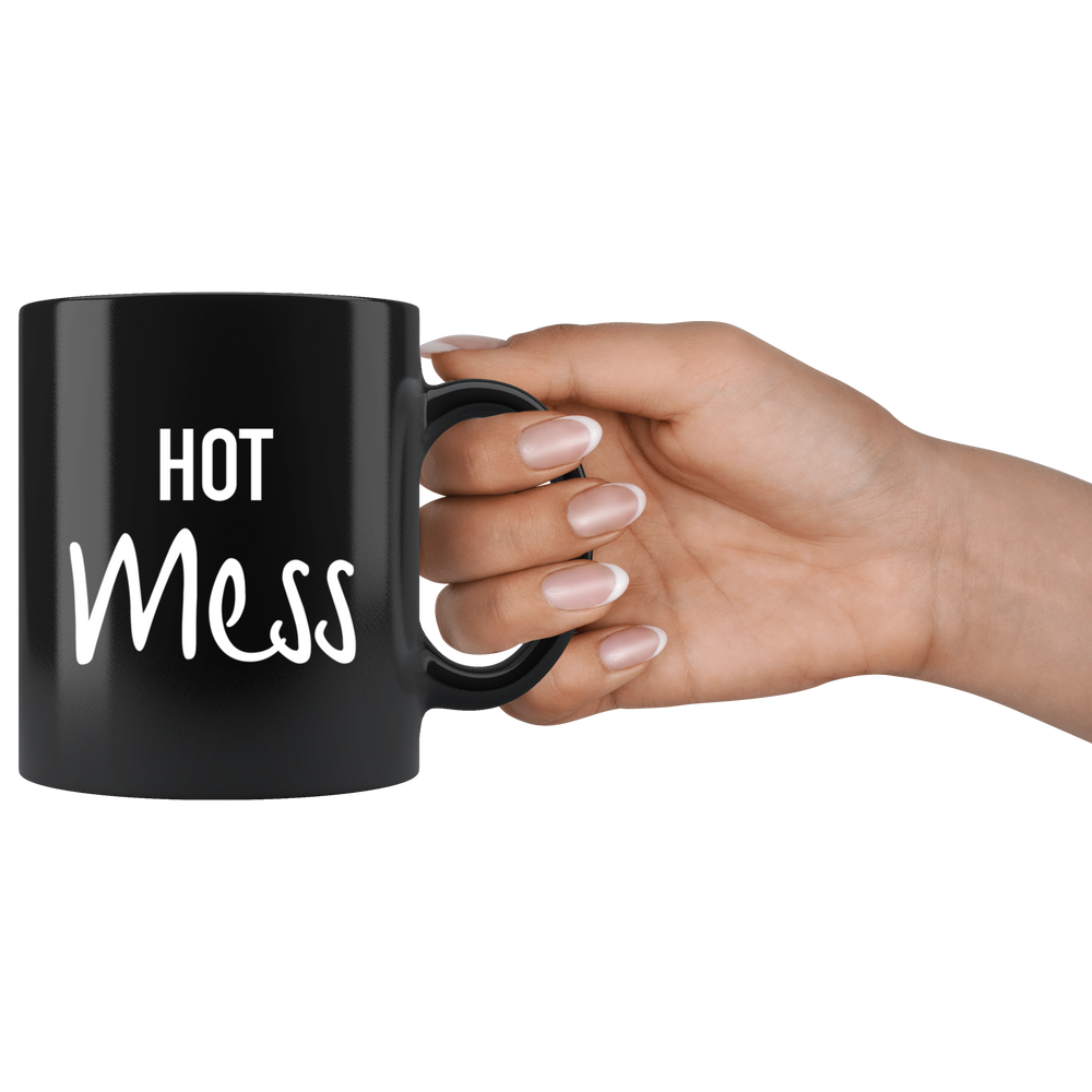 Hot Mess Mug White