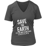 Save The Earth It's The Only Planet Women's T-Shirt White