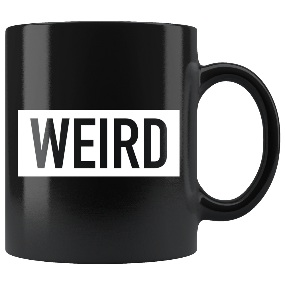 Weird Mug Black
