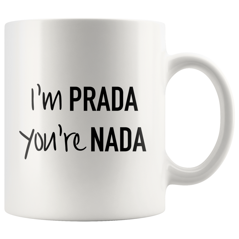 I'm Prada Mug Black
