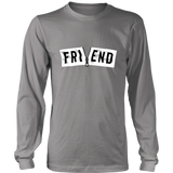 Friend For Long Sleeves T-Shirt White