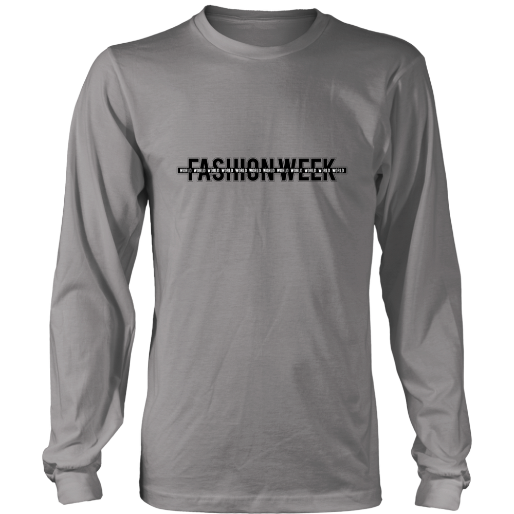 Fashionweek Long Sleeves T-Shirt Black