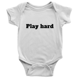 Play Hard Bodysuit Black