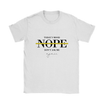 Today's Nope Women's T-Shirt Black