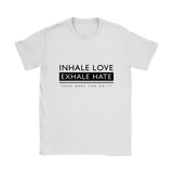 Inhale Women's T-Shirt Black