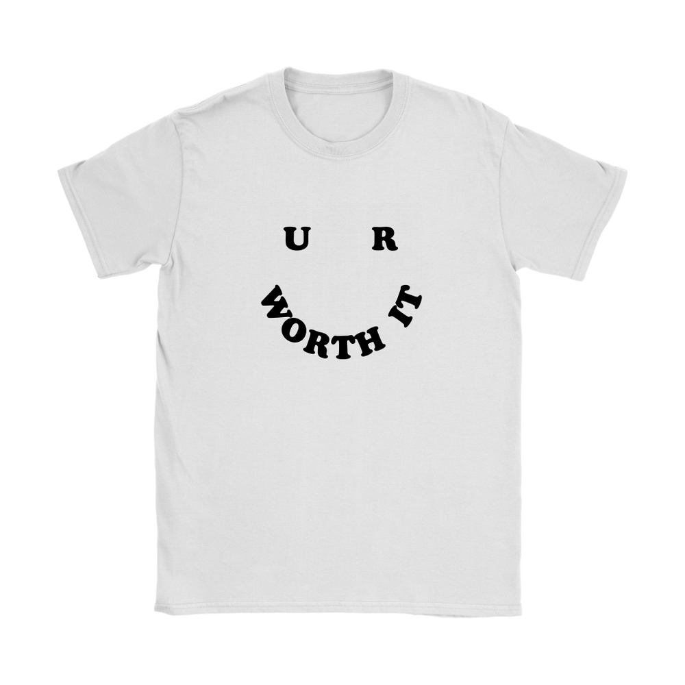 U R Worth It Women's T-Shirt Black