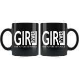 Girl Power Mug Black