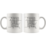 Never Look Back Mug Black