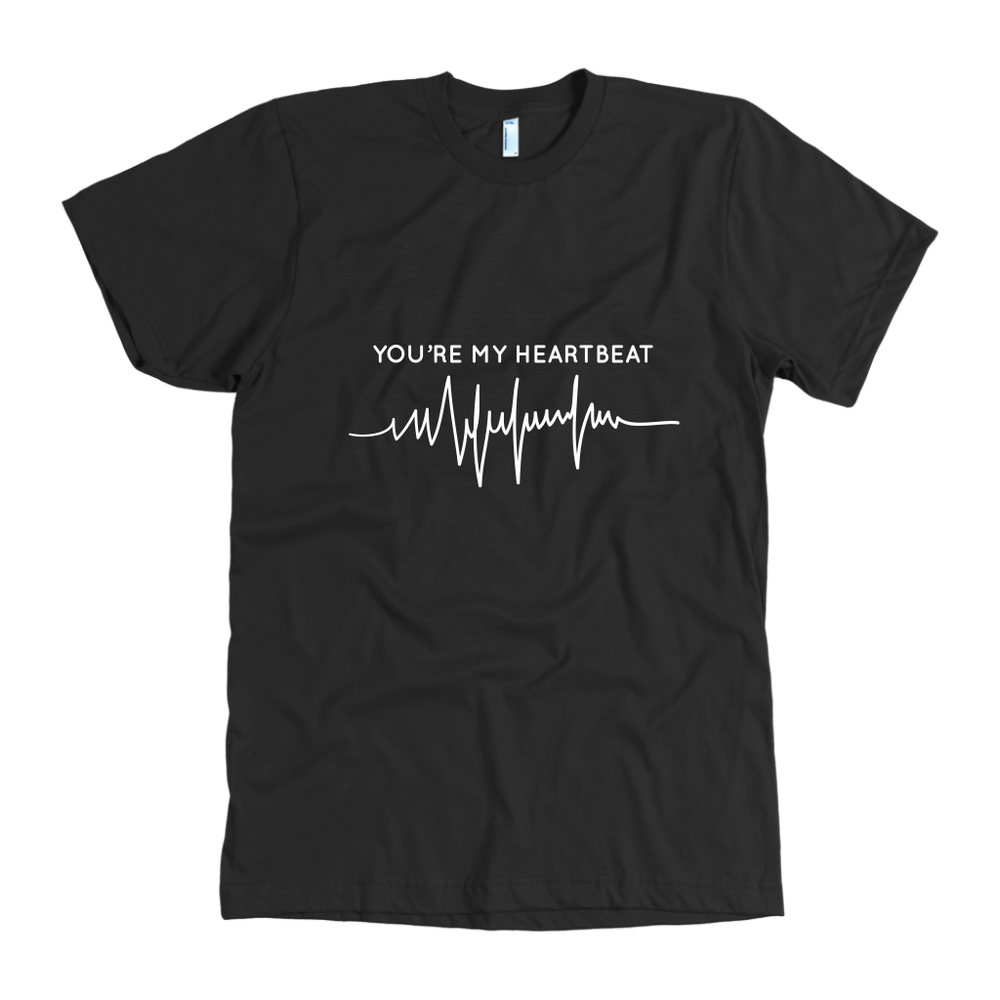 You Are My Heartbeat Men's T-Shirt White