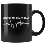 You Are My Heartbeat Mug White