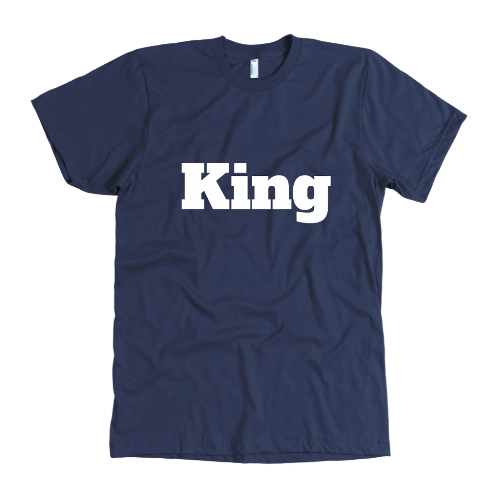 King Men's T-Shirt White