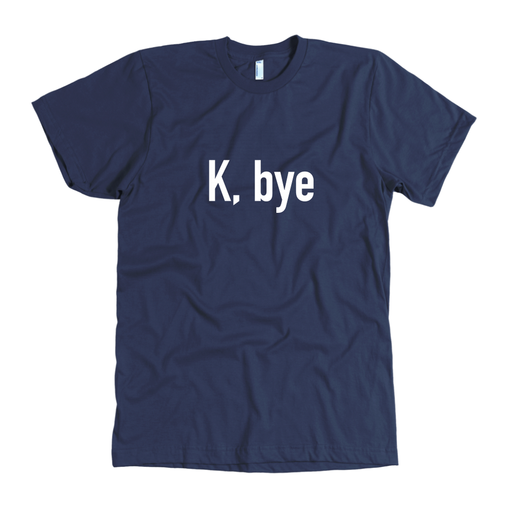K Bye Men's T-Shirt White