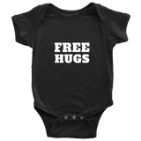 Free Hugs Bodysuit White