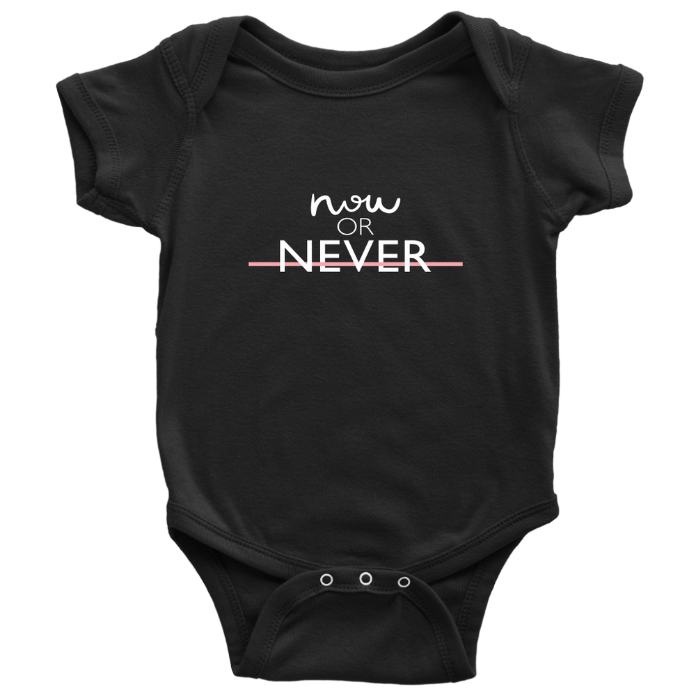 Now Or Never Bodysuit White