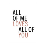All Of You Poster