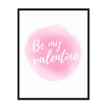 Be My Valentine Poster