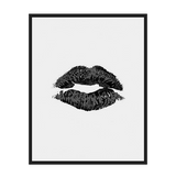 Black Lip Poster