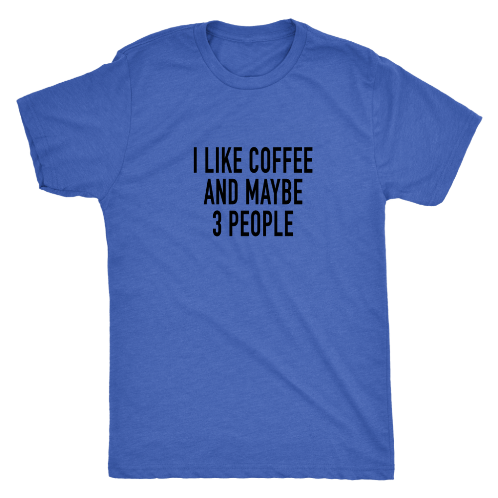 I Like Coffee Men's T-shirt Black