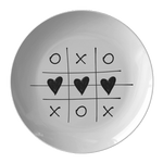 Heart In a Row Plate
