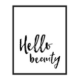 Hello Beauty Poster
