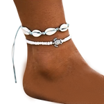 Turtle & Shell Anklet