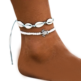 Turtle & Shell Anklet