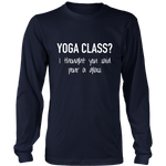 Yoga Class Women's Long Sleeves T-Shirt
