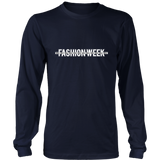 Fashionweek Long Sleeves T-Shirt White