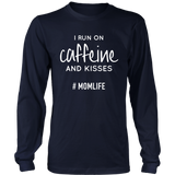 Caffeine Women's Long Sleeves T-Shirt White