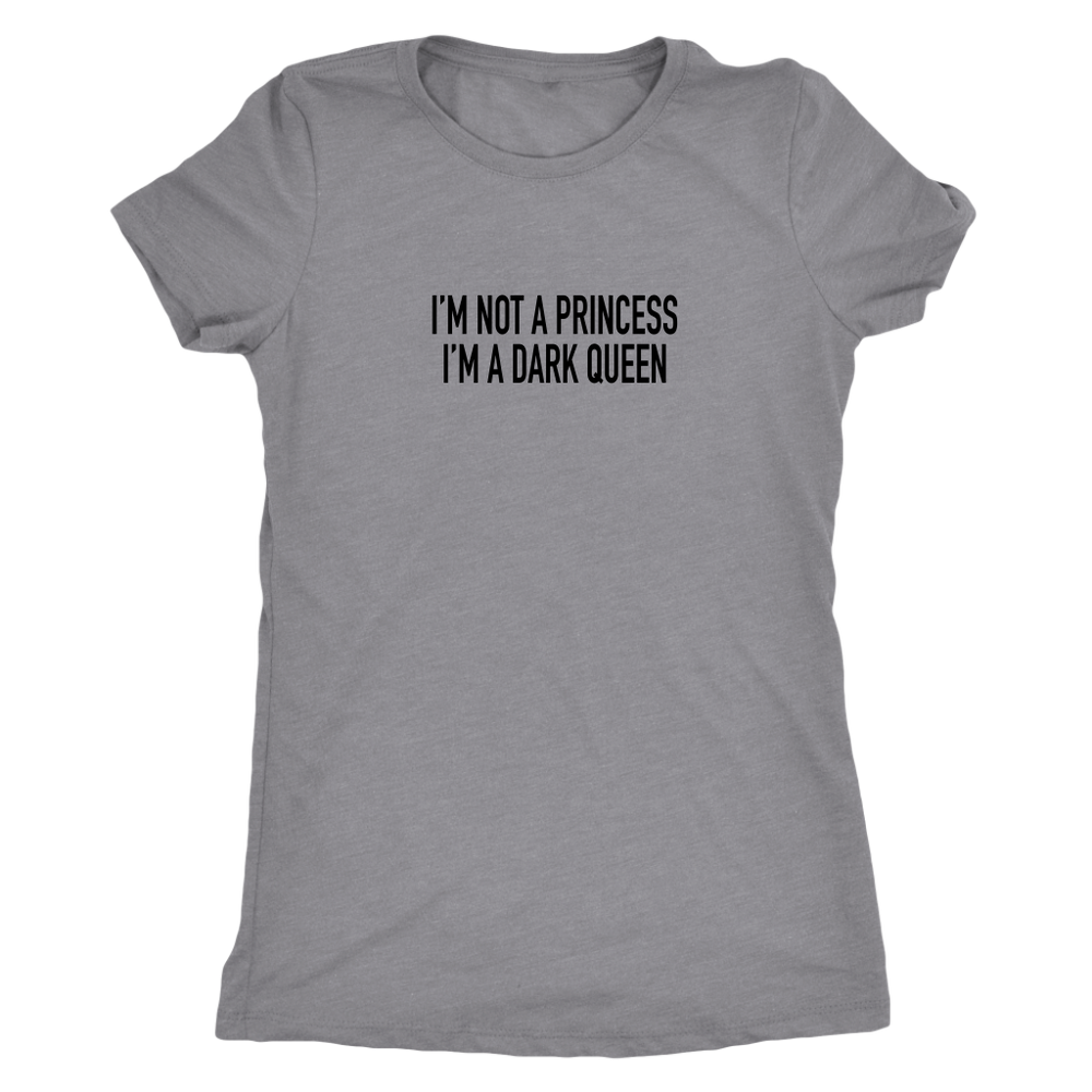 I'm Not A Princess Women's T-Shirt Black