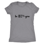 Be 100% Women's T-Shirt Black