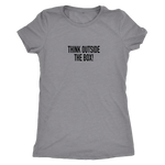 Think Outside The Box Women's T-Shirt Black