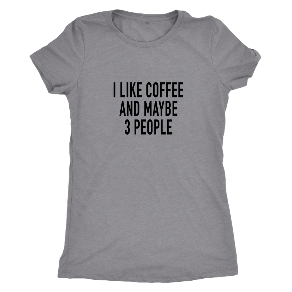 I Like Coffee Women's T-shirt Black