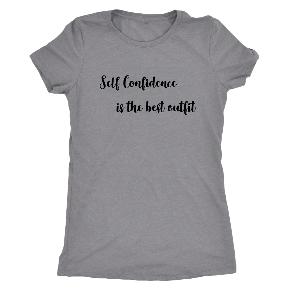 Self Confidence Is The Best Women's T-Shirt Black