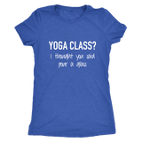 Yoga Class Women's T-Shirt White