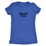 Think Outside The Box Women's T-Shirt Black