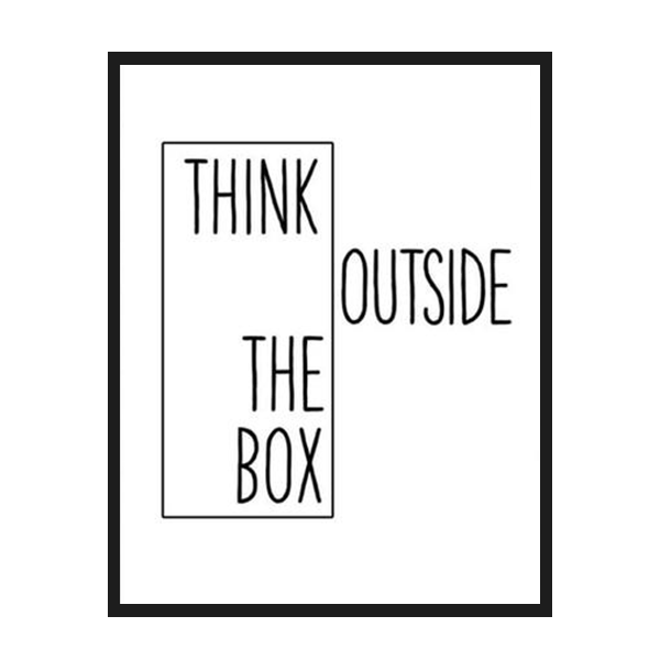 Think Outside Poster