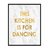 This Kitchen Marble Poster