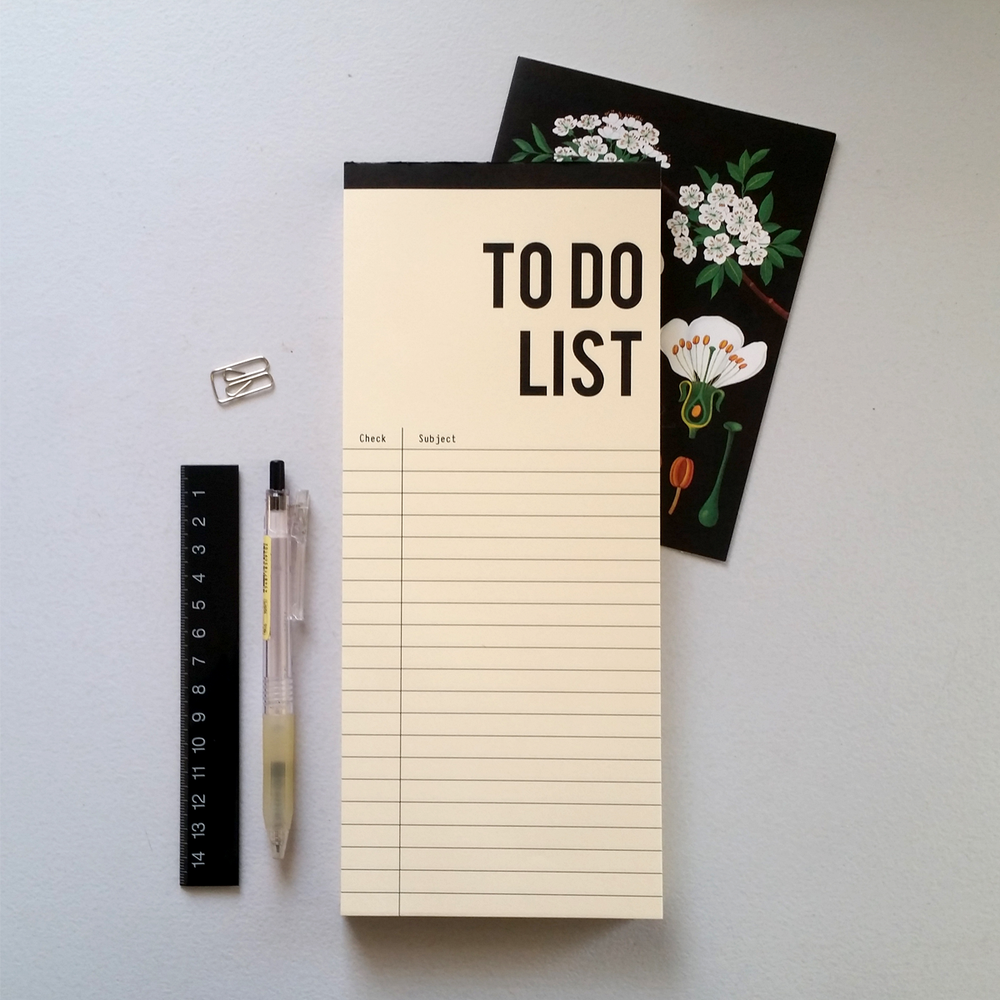 To Do List - Paper Block