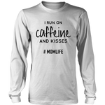 Caffeine Women's Long Sleeves T-Shirt Black