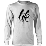 Life Long Sleeves T-Shirt Black