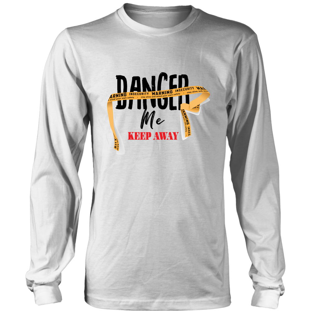 Danger Me Long Sleeves T-Shirt Black