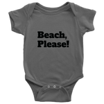 Beach Please Bodysuit Black