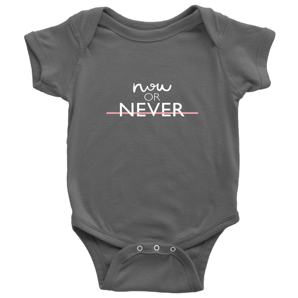 Now Or Never Bodysuit White