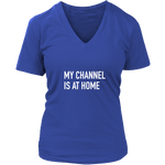 My Channel Is At Home 2 Women's T-Shirt White