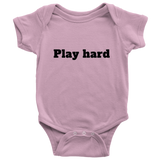 Play Hard Bodysuit Black