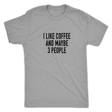 I Like Coffee Men's T-shirt Black