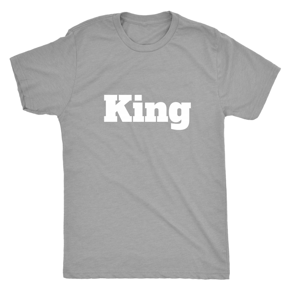 King Men's T-Shirt White