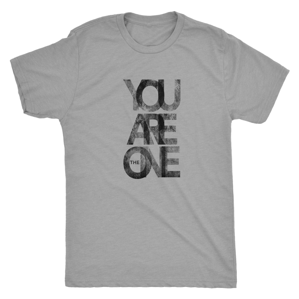 You Are The One Men's T-Shirt Black
